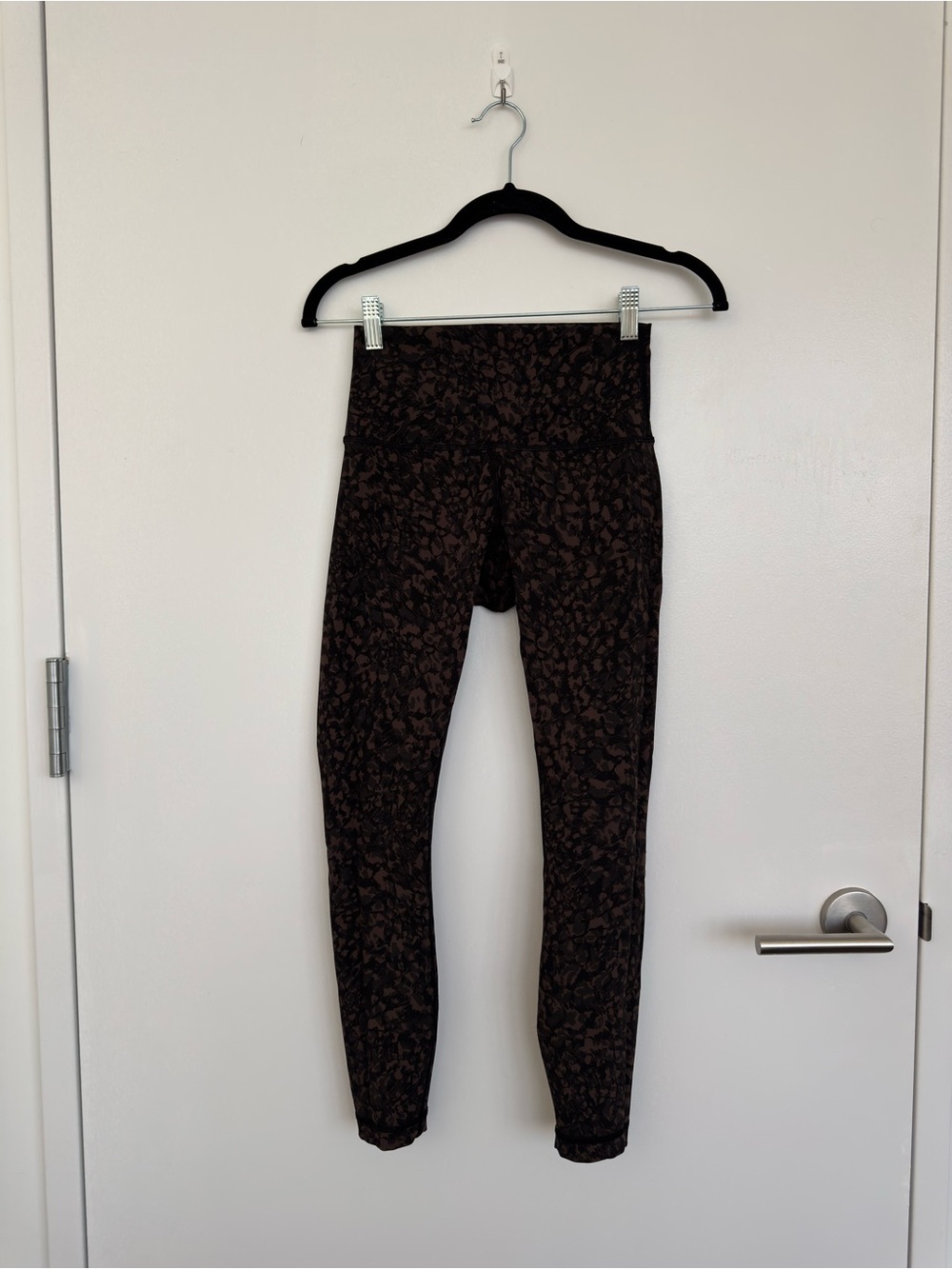 lululemon athletica Brown/Black Printed Wunder Under 25” High-Rise Leggings